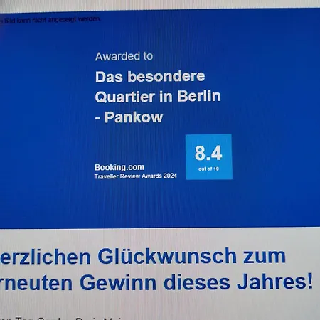 Besondere Quartier In Pankow Apartment Berlin